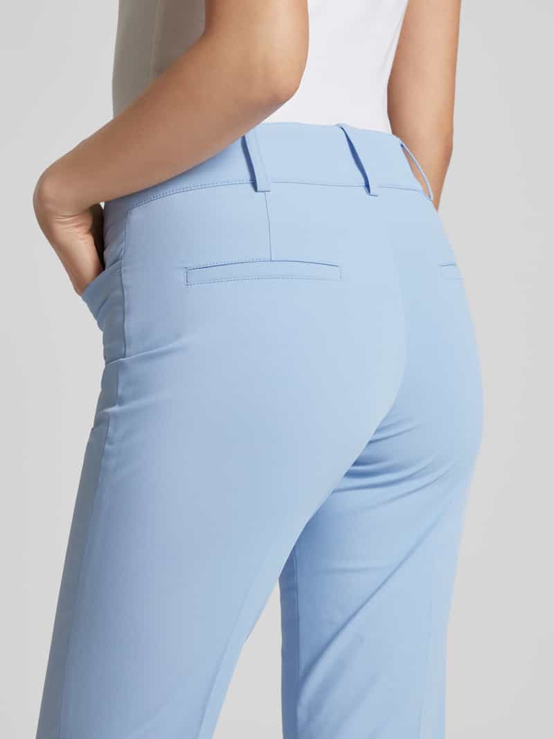 CAMBIO Slim fit stoffen broek met verkort model 'RENIRA'