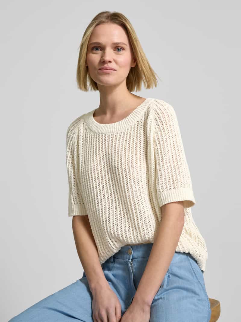 LANIUS Gebreide pullover met ribboorden