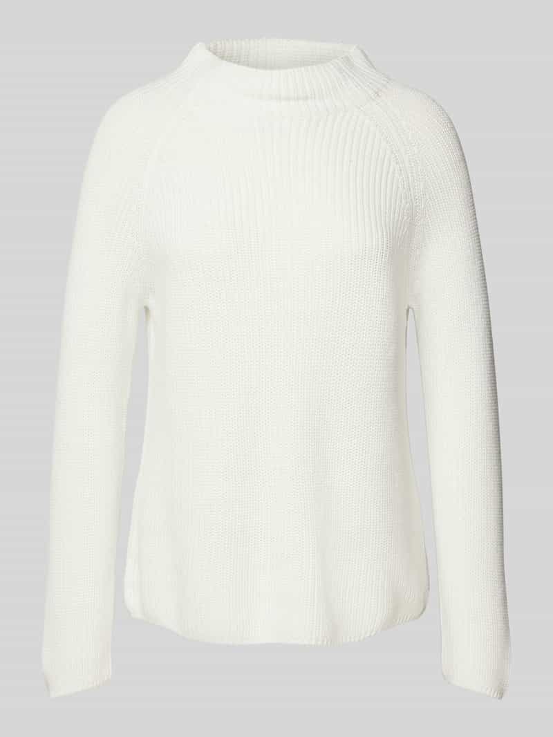 monari Gebreide pullover met opstaande kraag