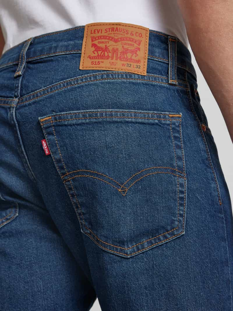 Levi's Slim fit jeans met labeldetail model '515'