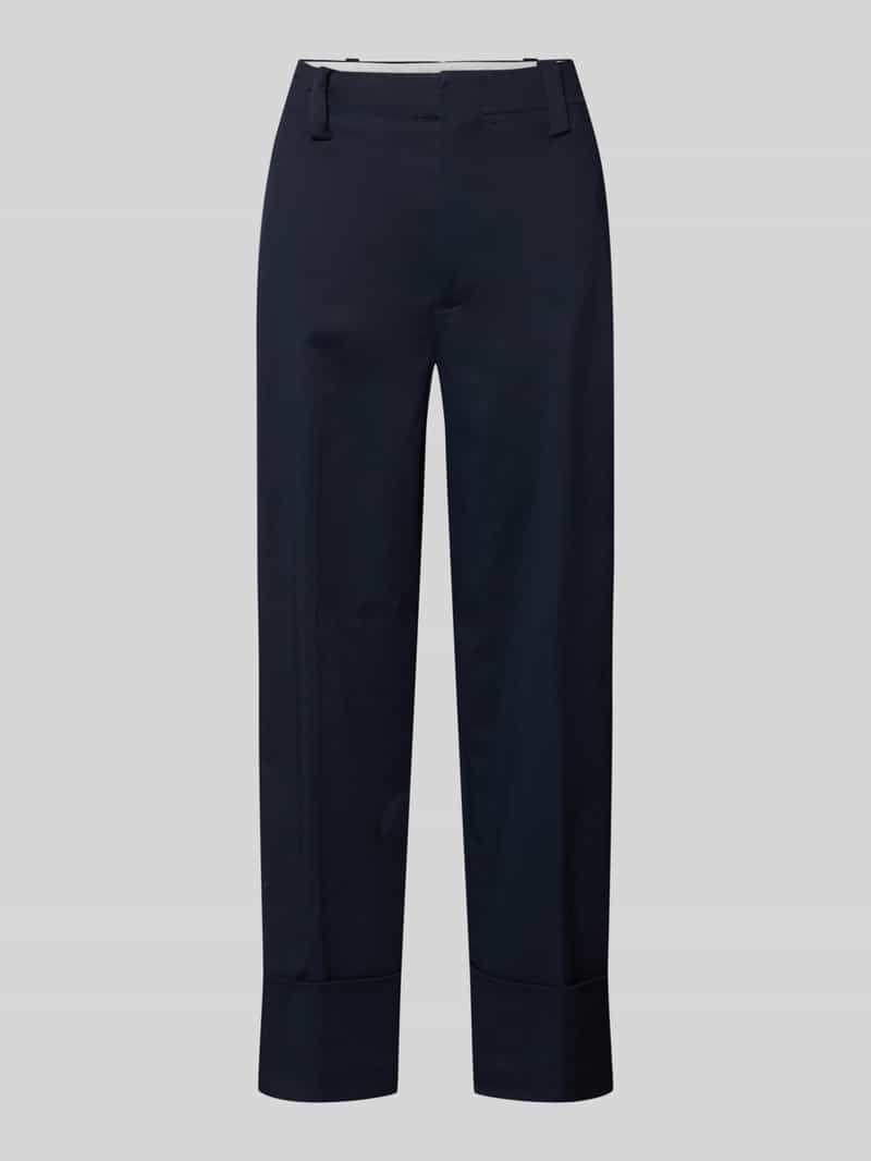 Broek met gefixeerde omslag model 'PANTALONE'