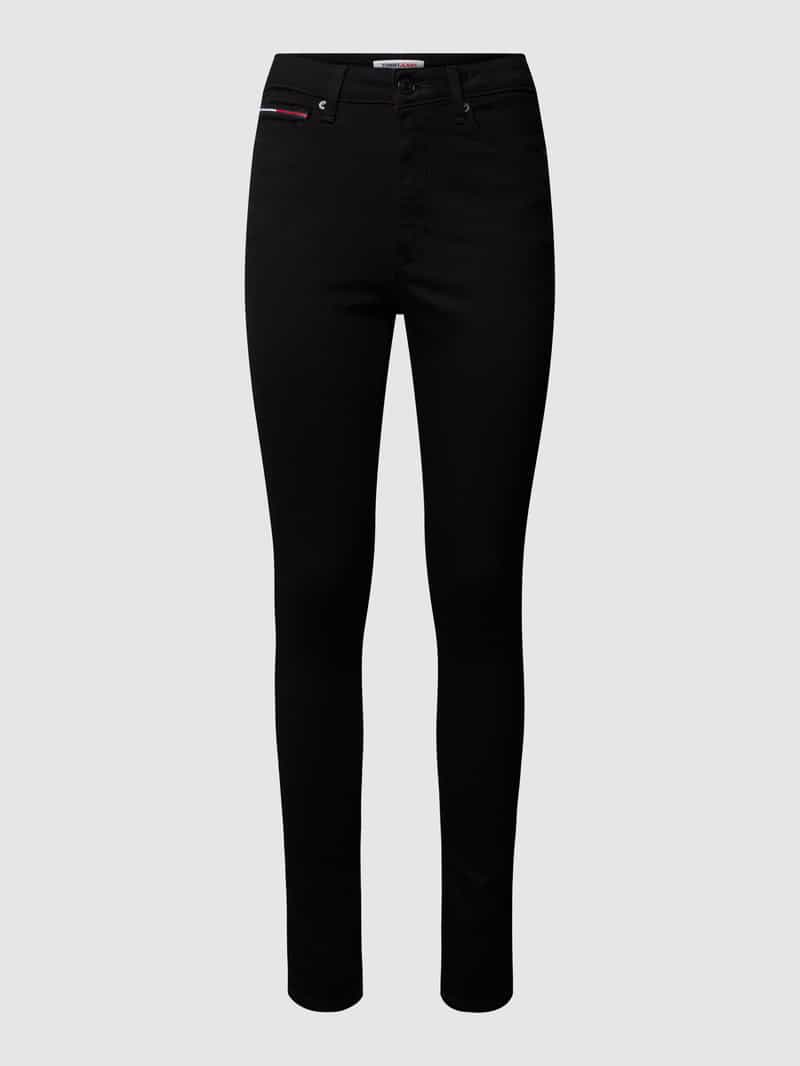 Tommy Jeans Super skinny fit high rise jeans met stretch, model 'Sylvia'