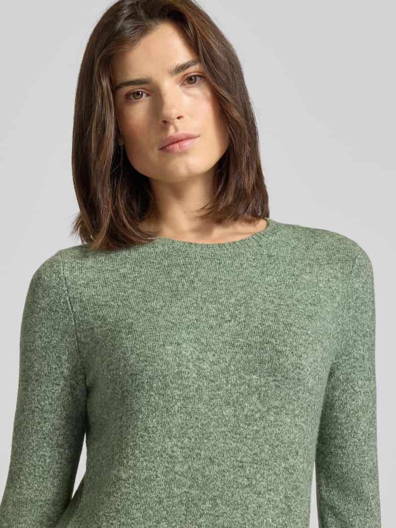 Vero Moda Flatteuze gebreide jurk met ronde hals model 'DOFFY'
