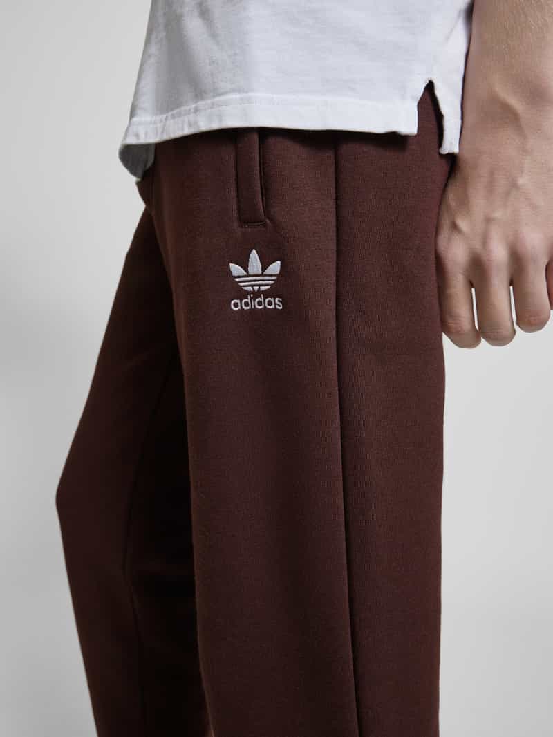 adidas Originals Straight fit sweatpants met zijzakken