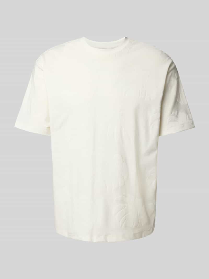 T-shirt met ronde hals