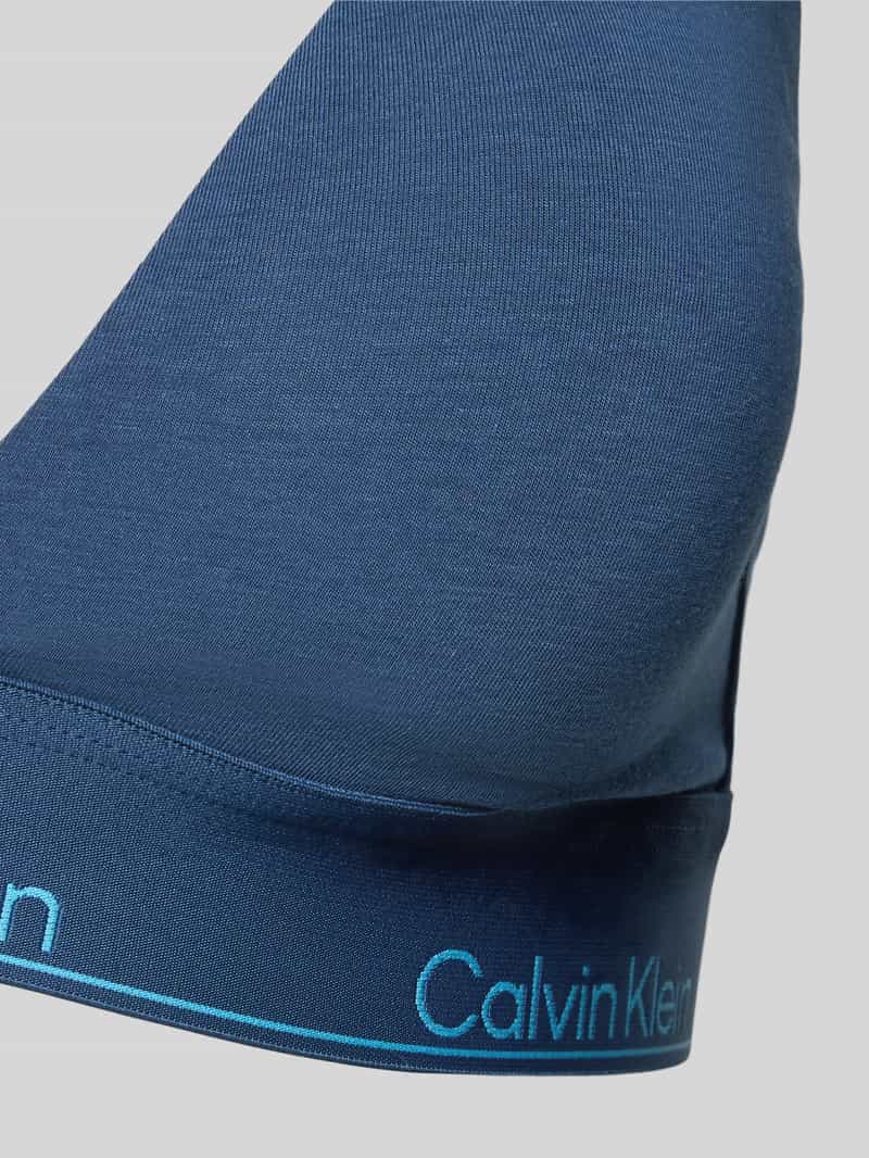Calvin Klein Underwear Regular fit beha met logostitching model 'Triangle'