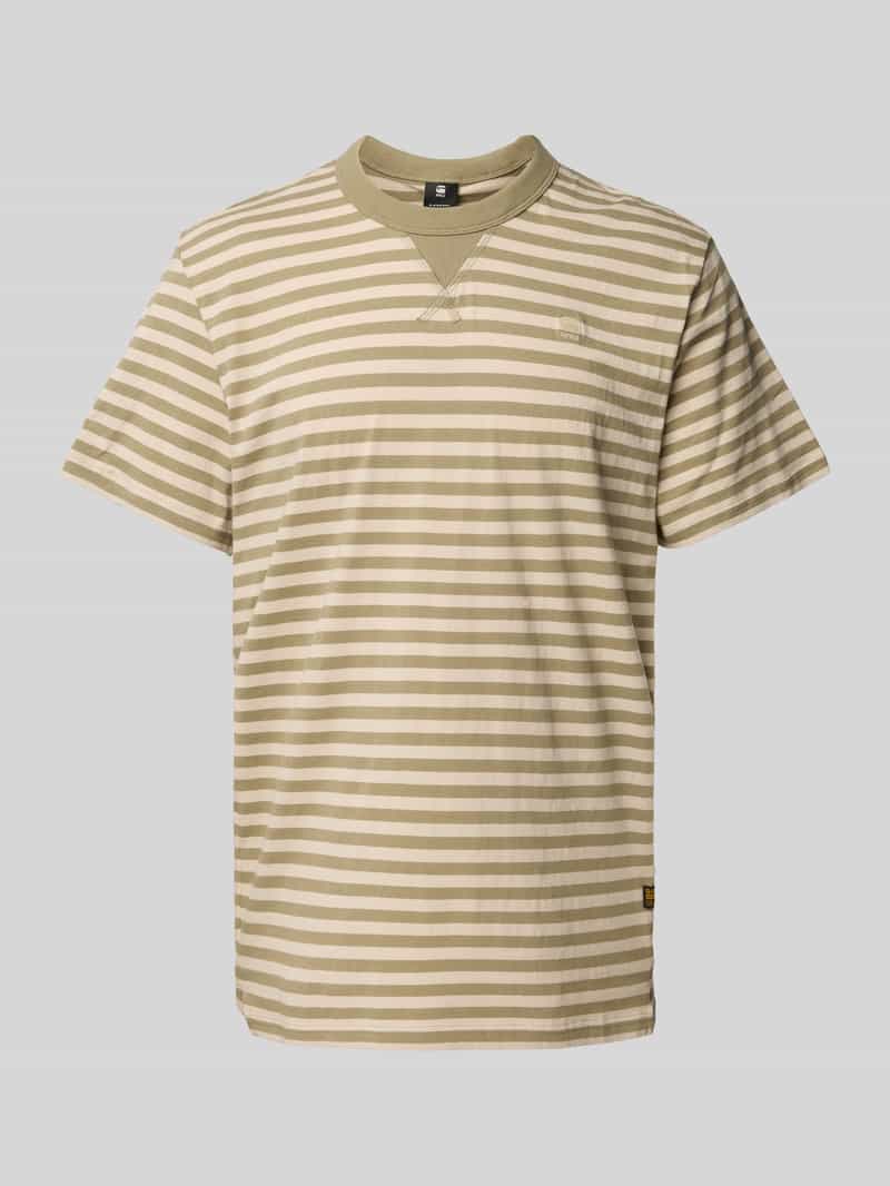 G-Star Raw T-shirt met labelstitching