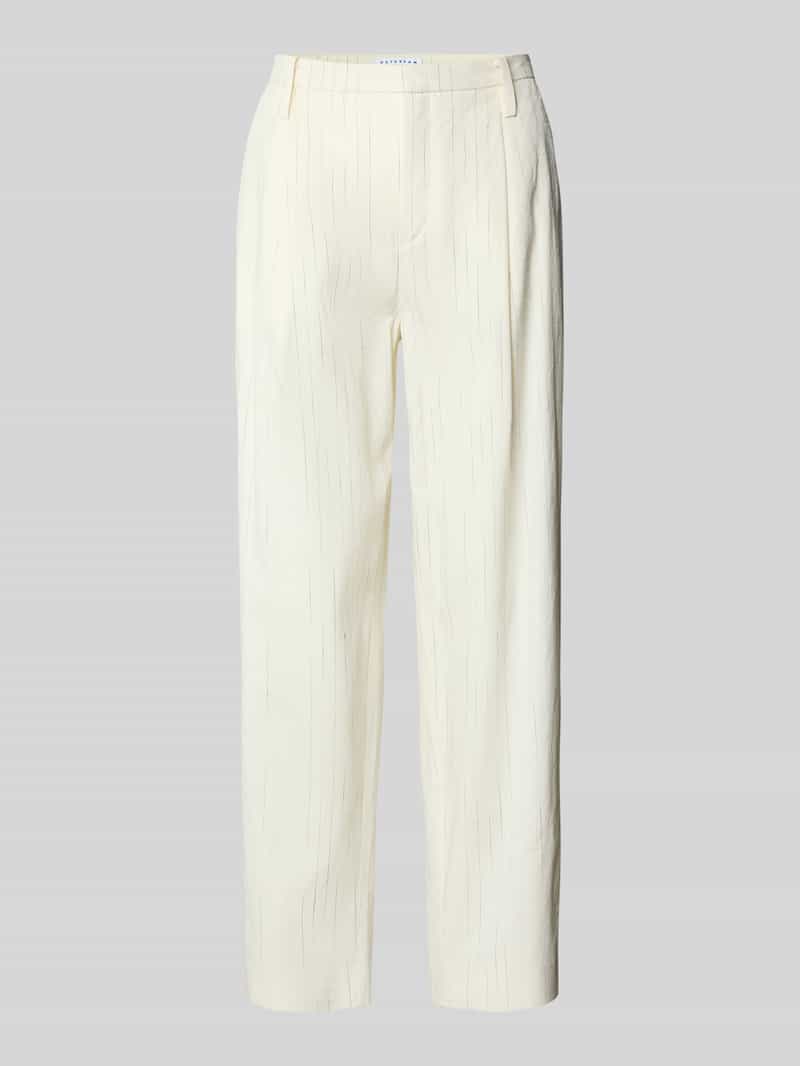 Daydream Tapered fit bandplooibroek met steekzakken model 'Columbia'