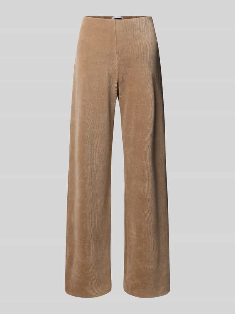 RAFFAELLO ROSSI Wide leg corduroy broek model 'ELAINE'