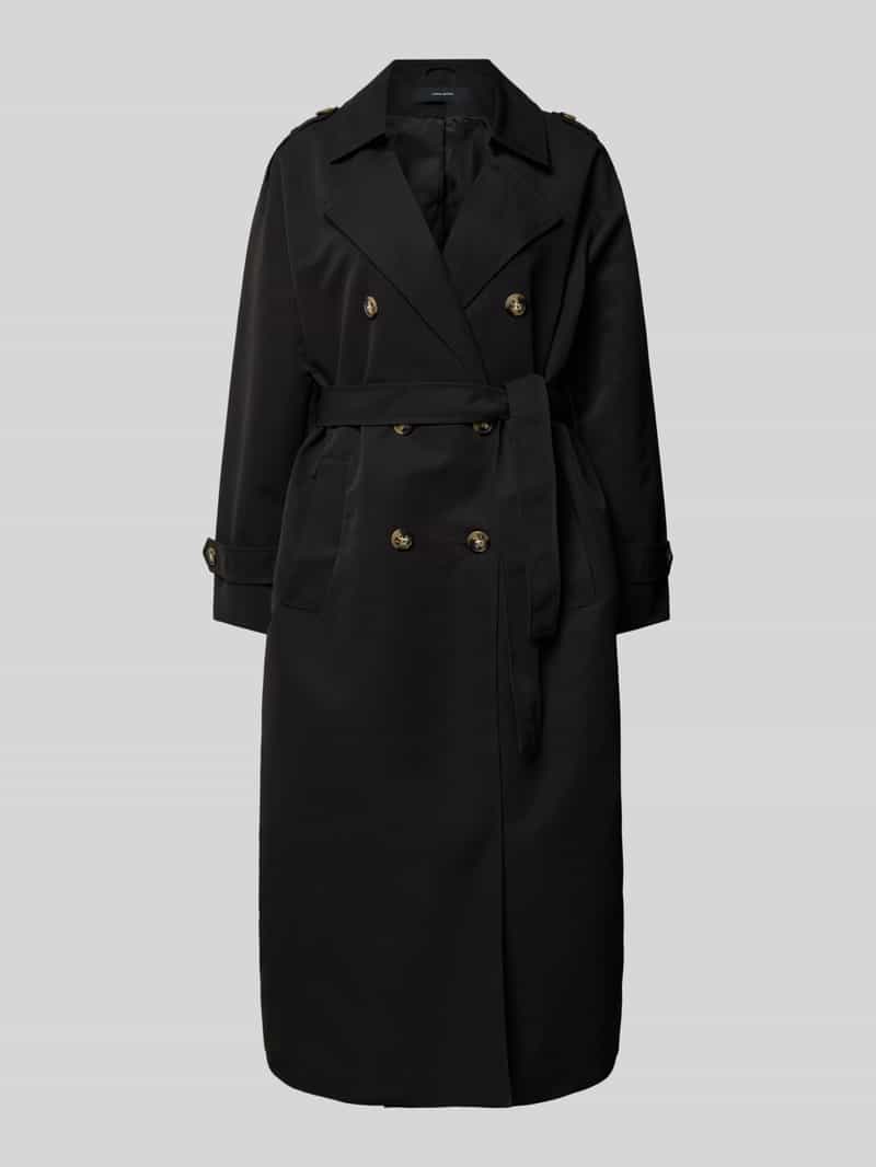 Vero Moda Trenchcoat met riem en schouderpatten