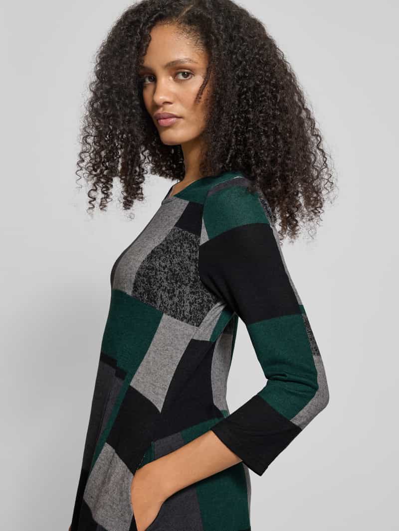 Apricot Mini-jurk met ronde hals