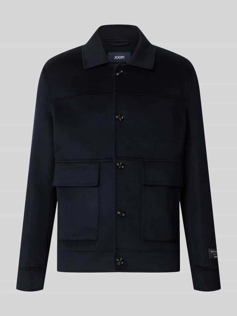 JOOP! COLLECTION Regular fit blouson van wolmix met kasjmier-aandeel