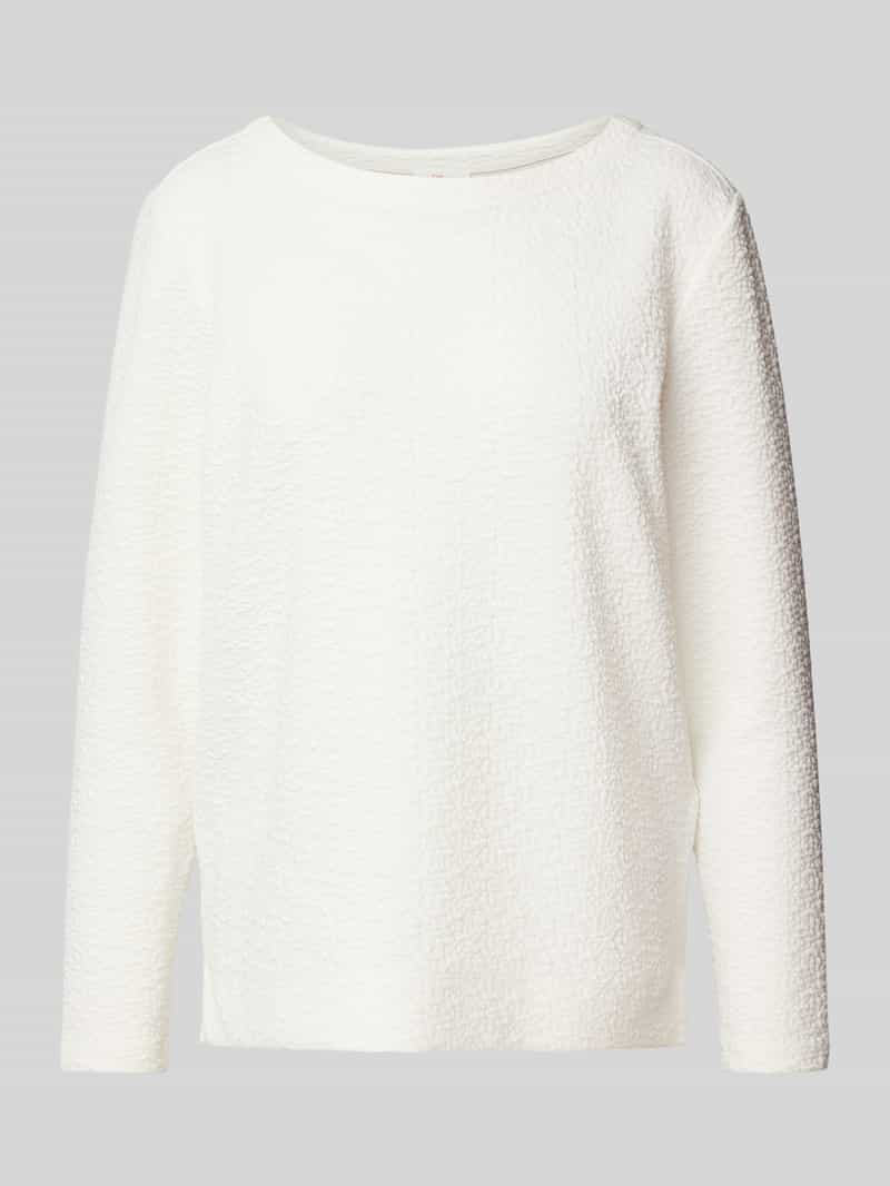 s.Oliver RED LABEL Sweatshirt met structuurmotief