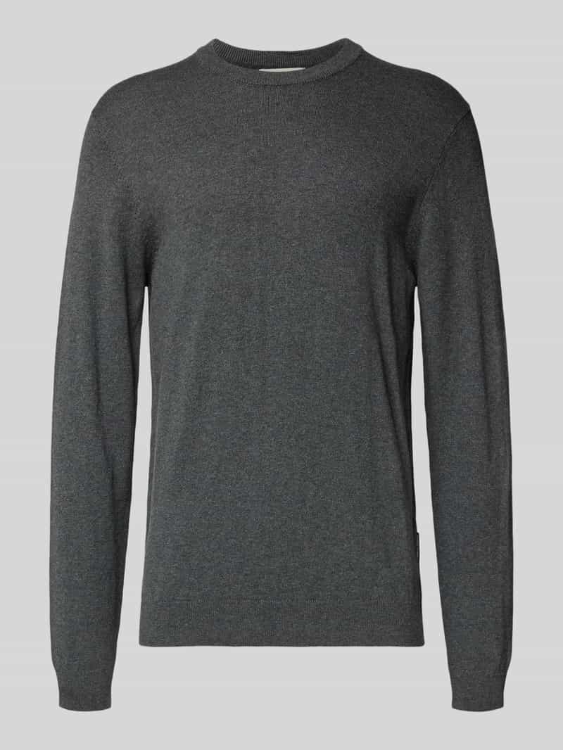 casual friday Regular fit gebreide pullover met kasjmier model 'Halfdan'