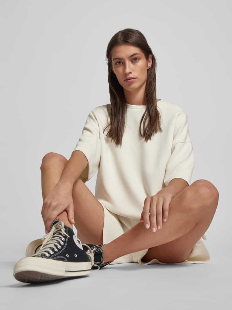 MSCH Copenhagen Sweatshirt met 1 2-mouwen model 'Bessia'