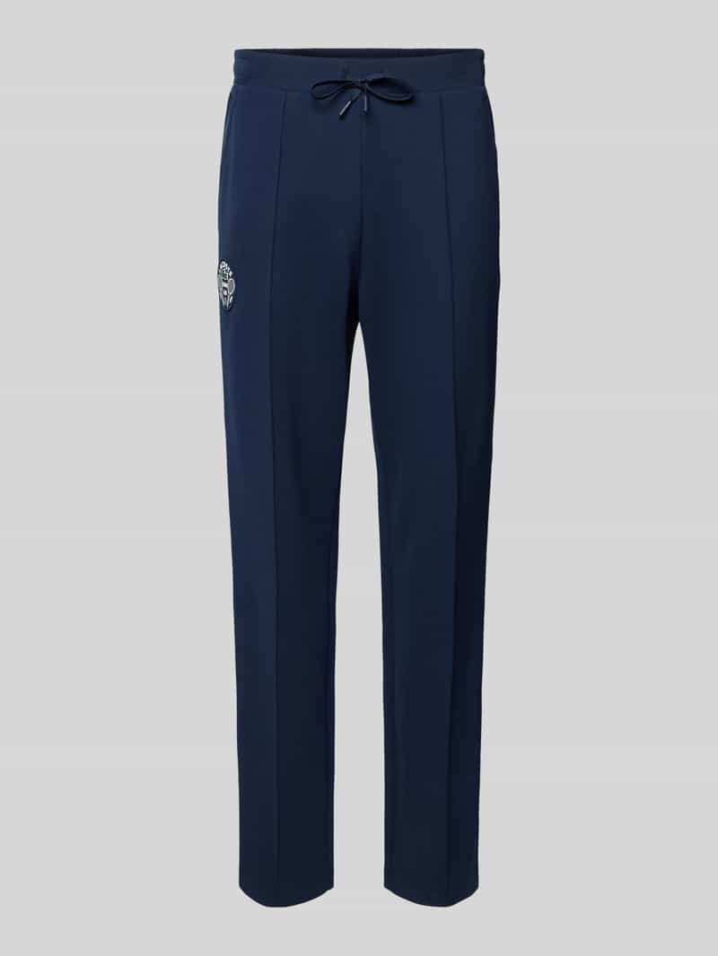 Lacoste Bootcut fit joggingbroek van puur katoen