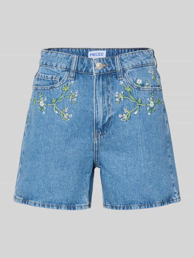 regular fit korte jeans van puur katoen model 'SKY'