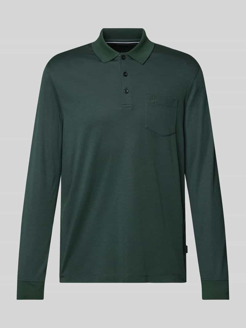 Bugatti Regular fit poloshirt met katoen