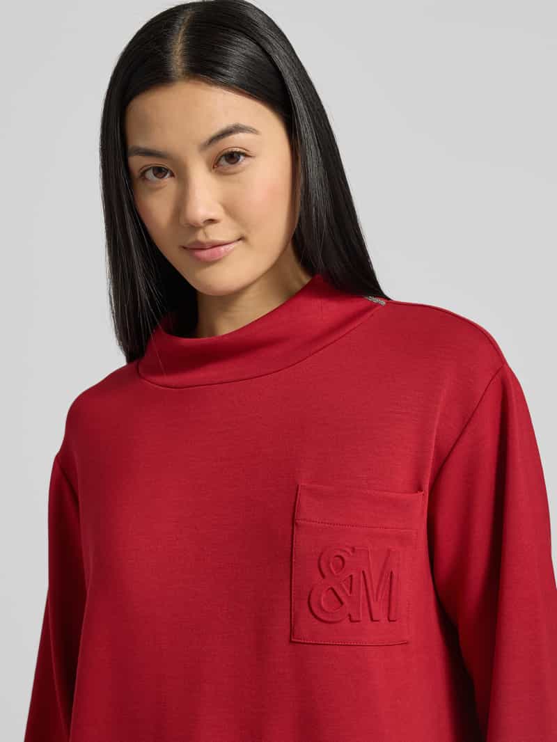 monari Sweatshirt met opstaande kraag
