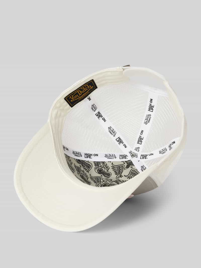 Von Dutch Trucker-pet met labelpatch model 'BOSTON'