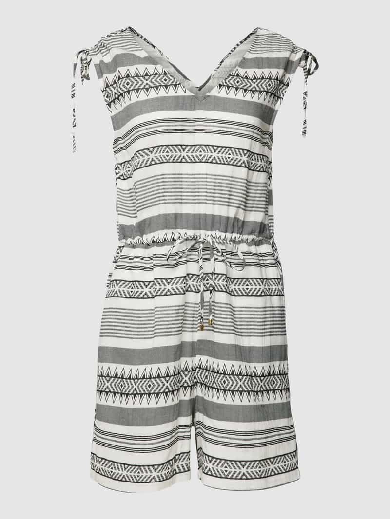 Only Playsuit van katoen met all-over motief model 'NORA'