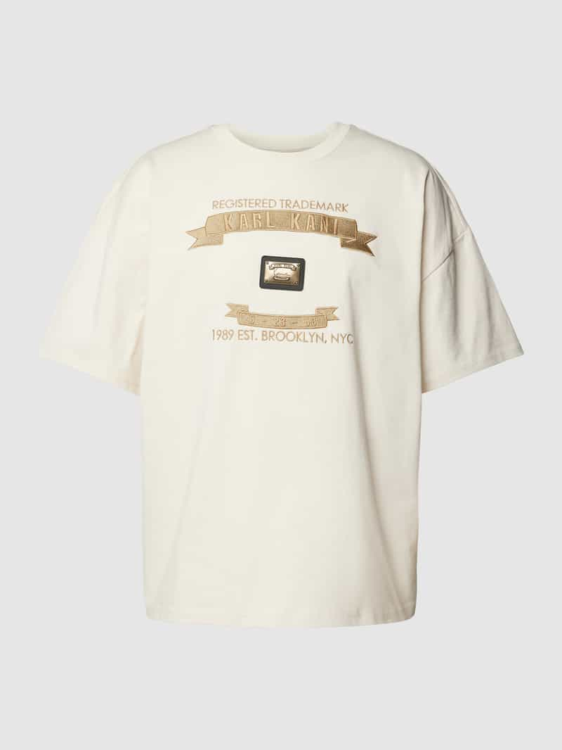 Karl Kani Boxy fit T-shirt met labelstitching