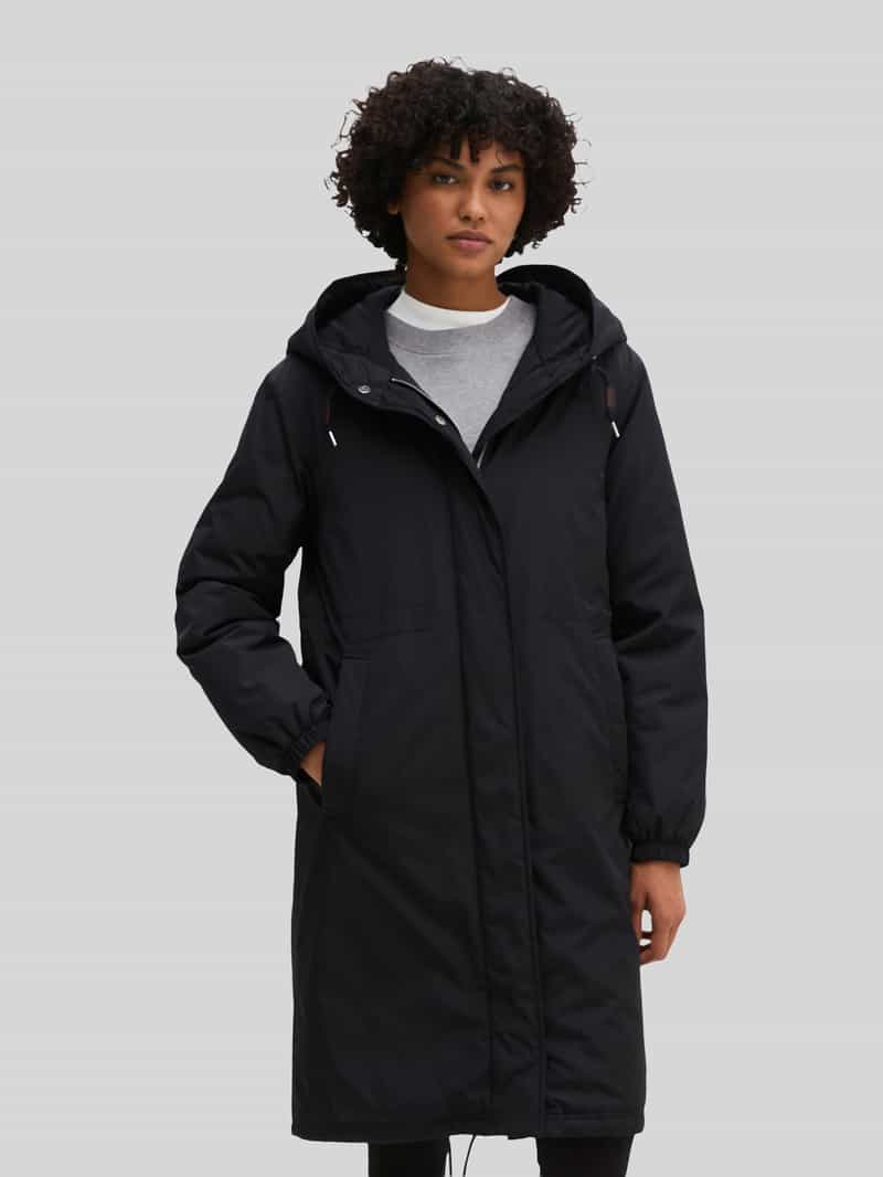Marc O'Polo Regular fit parka met capuchonkraag