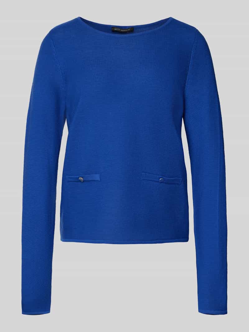 Betty Barclay Gebreide pullover met ronde hals