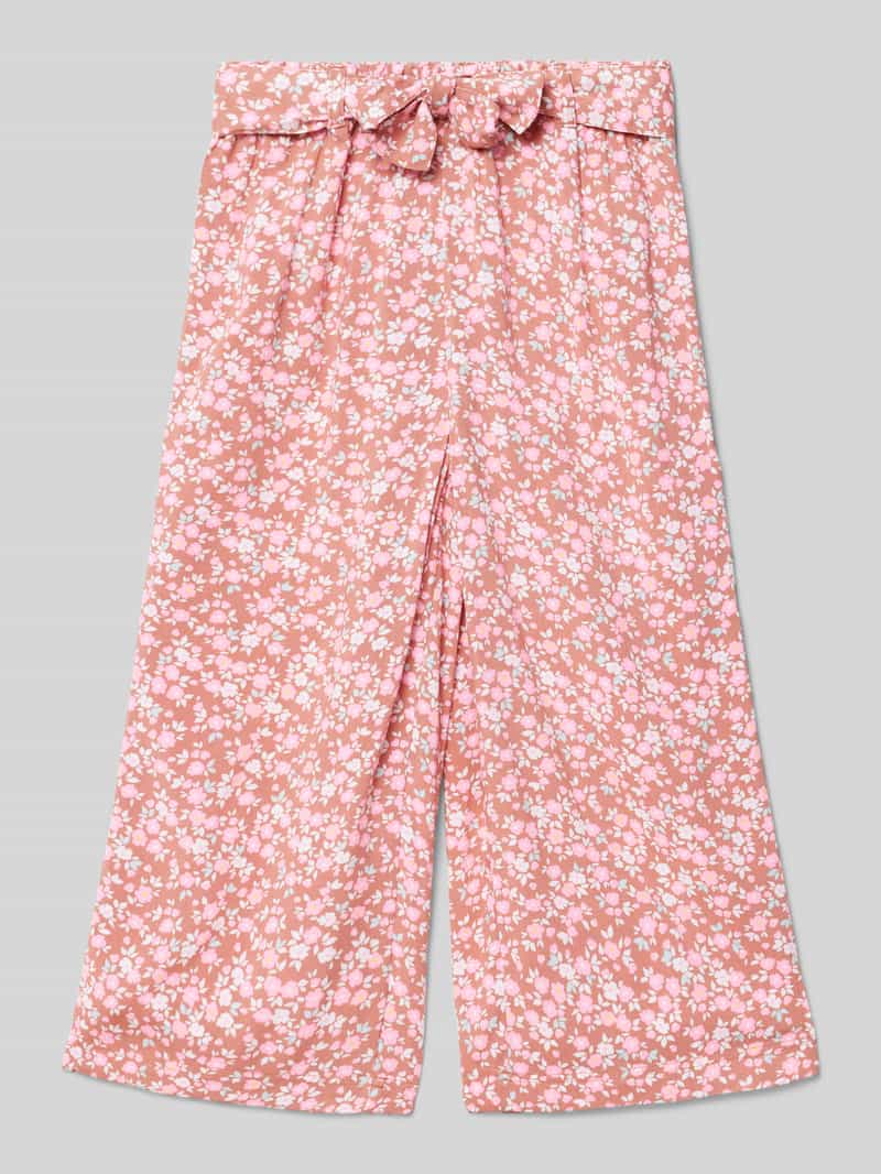 s.Oliver RED LABEL Culotte met bloemenmotief