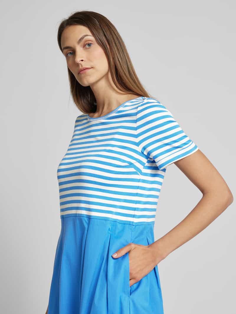 ROBE LÉGÈRE Knielange jurk met streepmotief