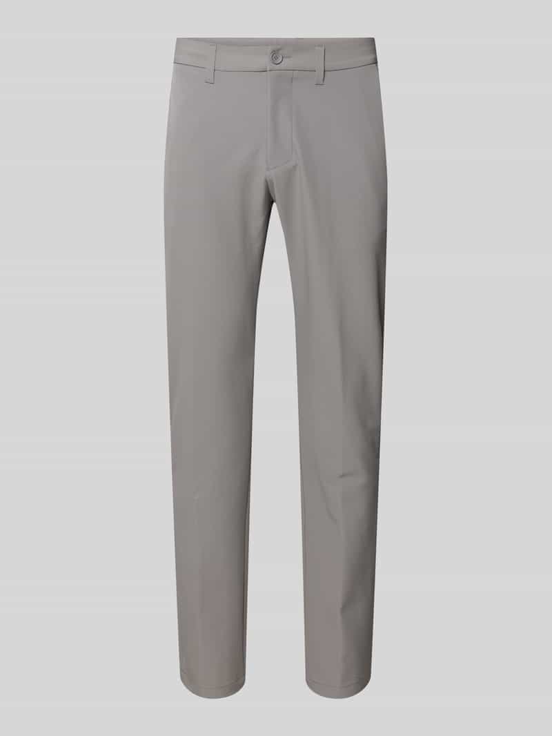 BOSS Green Slim fit stoffen broek van waterafstotend materiaal model 'COMMUTER'