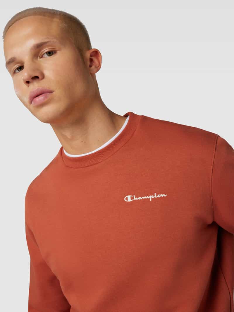 Champion Sweatshirt met labeldetails model 'Rochester'