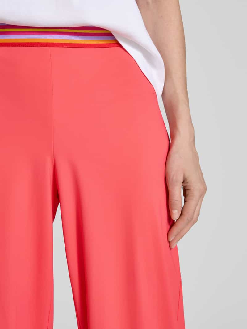 RAFFAELLO ROSSI Regular fit culotte met vaste persplooien model 'SALLY'