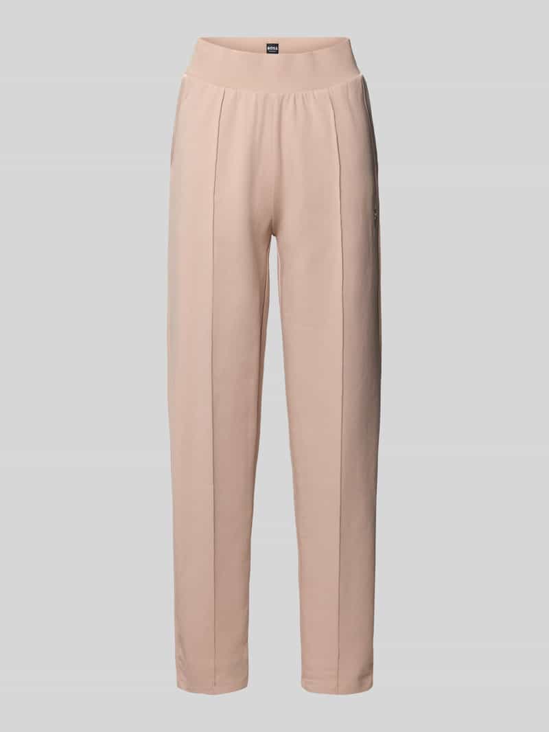 Boss Regular fit sweatbroek van katoenmix model 'SHINY B'