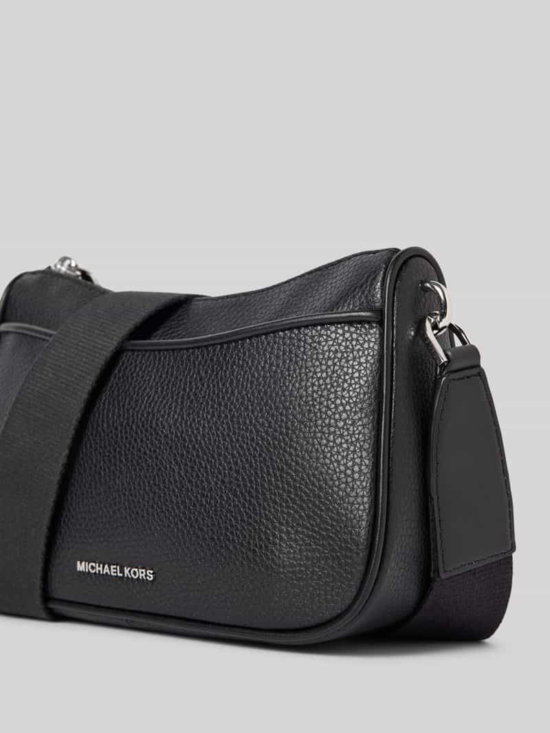 MICHAEL Kors Handtas van leer met labelapplicatie model 'JET SET'