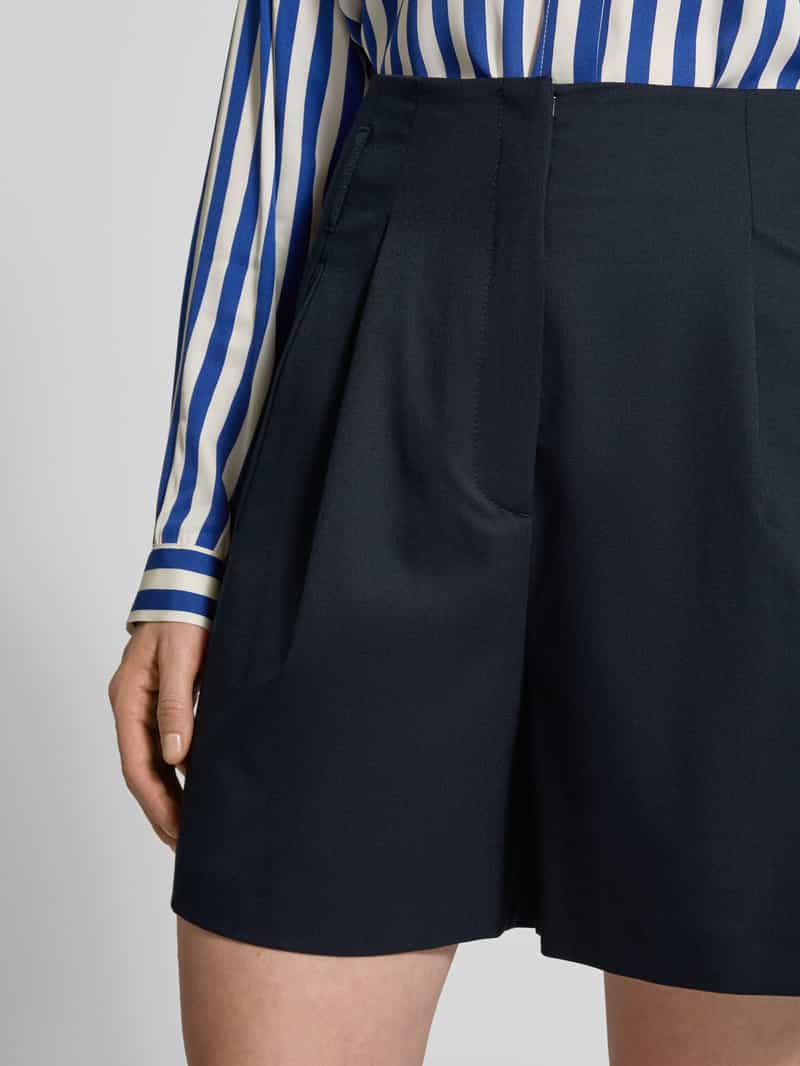 Marc O'Polo Regular fit bermuda met bandplooien