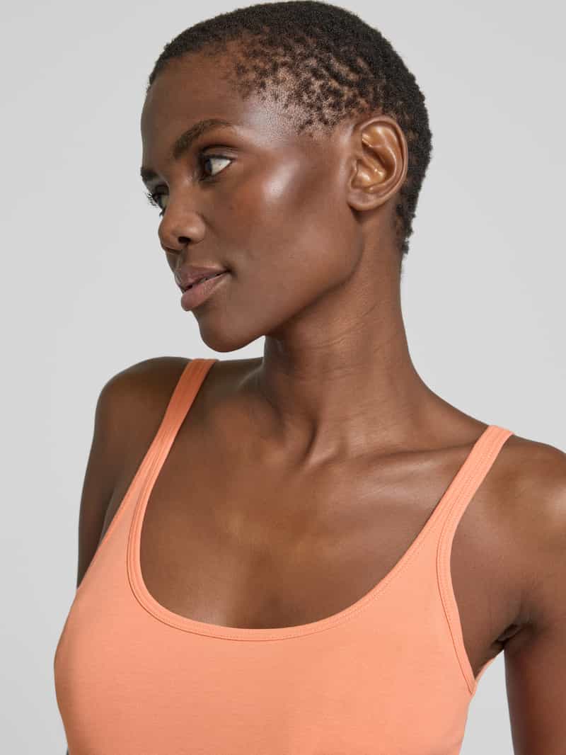 Opus Tanktop met boothals model 'Ina'