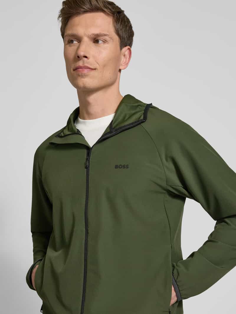 BOSS Green Jack met labelprint model 'Commuter'