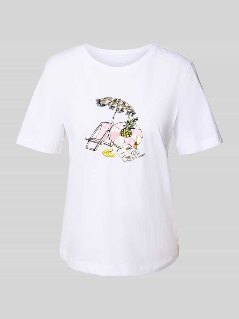 Marc Cain T-shirt met motiefprint