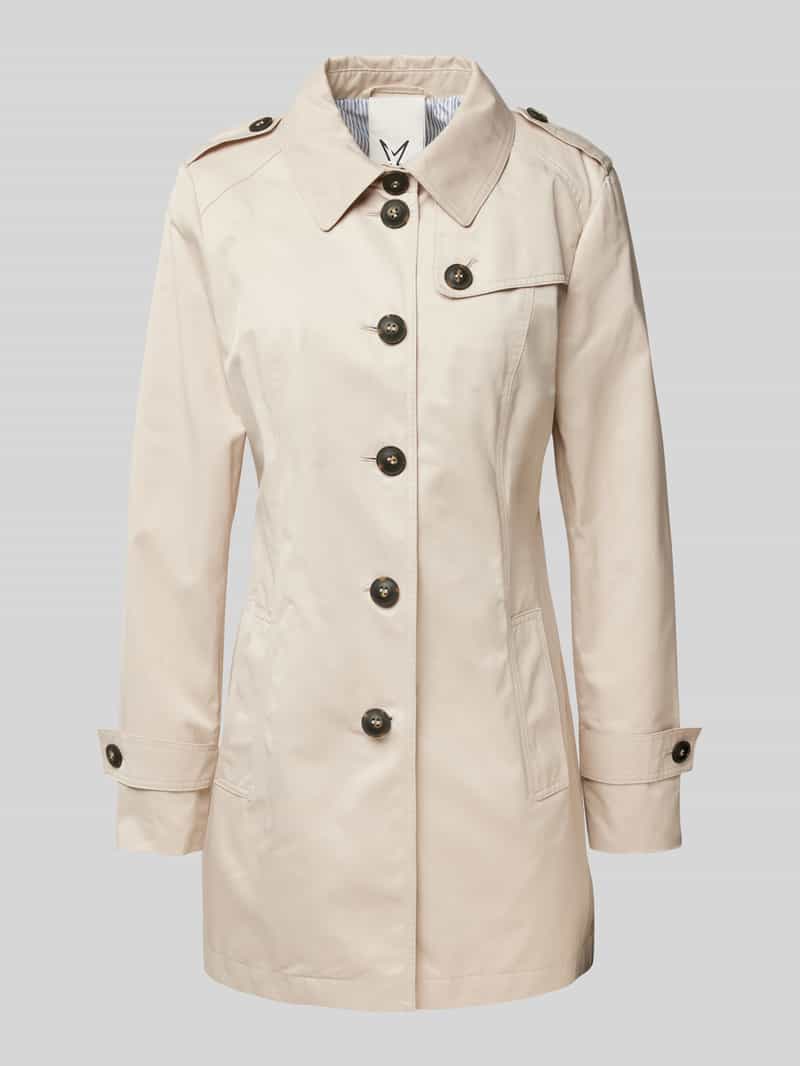 Fuchs Schmitt Trenchcoat met strookzakken