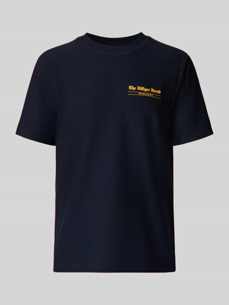 Tommy Hilfiger Regular fit T-shirt van puur katoen