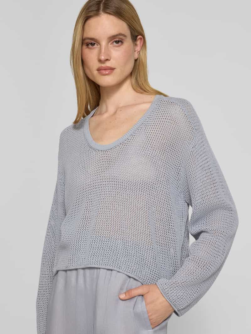 drykorn Gebreide pullover met extra brede schouders model 'MAIJA'
