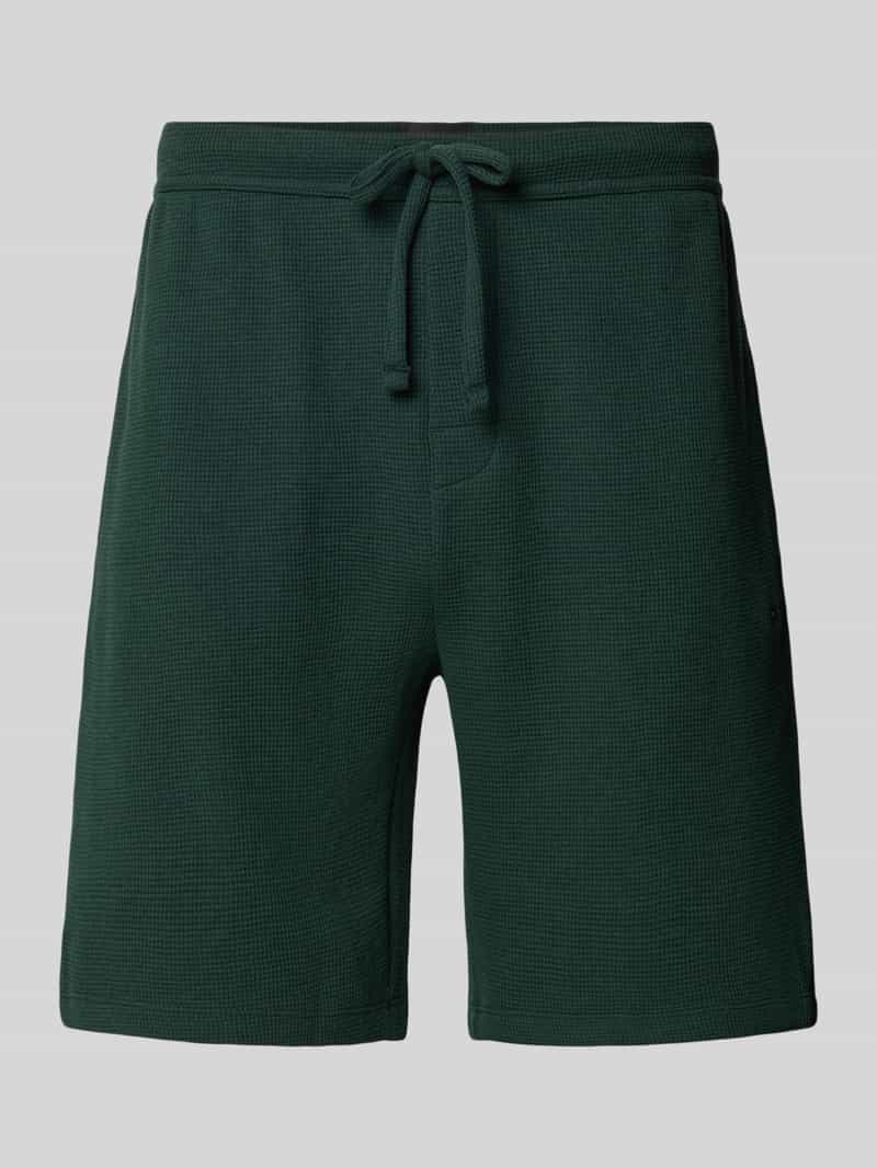 Boss Sweatshorts met wafelstructuur