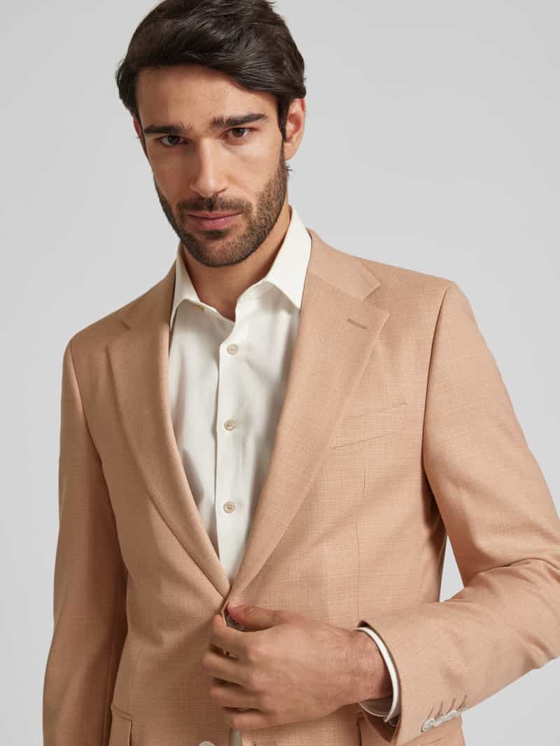 Strellson Slim fit colbert met paspelzak op de borst model 'Alzer'