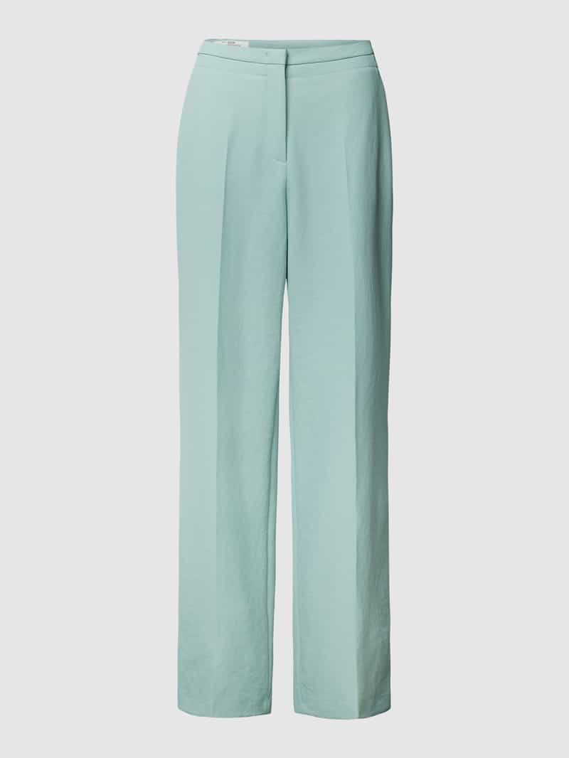 Marc Cain Stoffen broek met persplooien