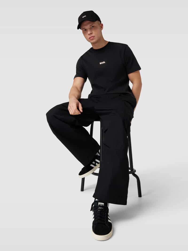 Balr. Regular fit T-shirt met labelprint