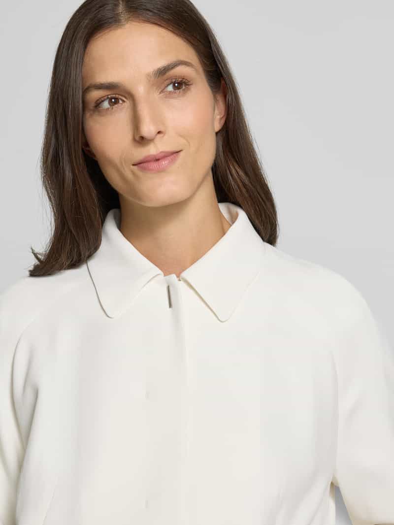 Boss Regular fit korte blazer van pure viscose