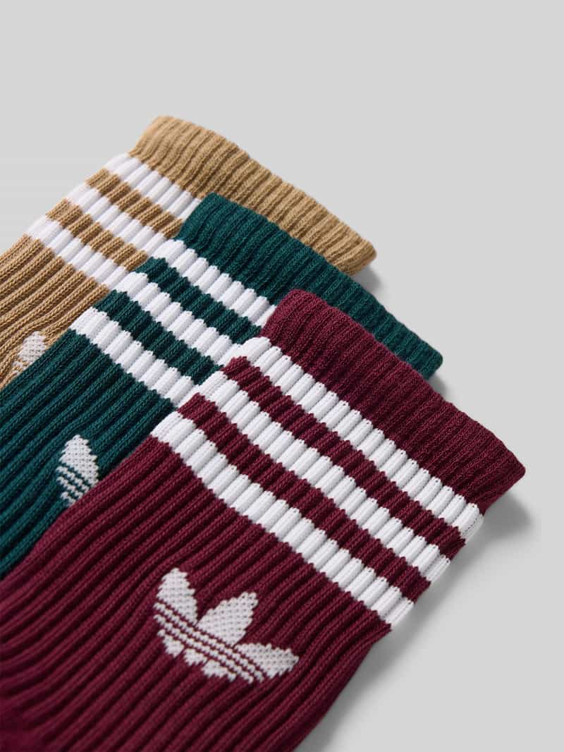 adidas Originals Sokken met logo in een set van 3 paar