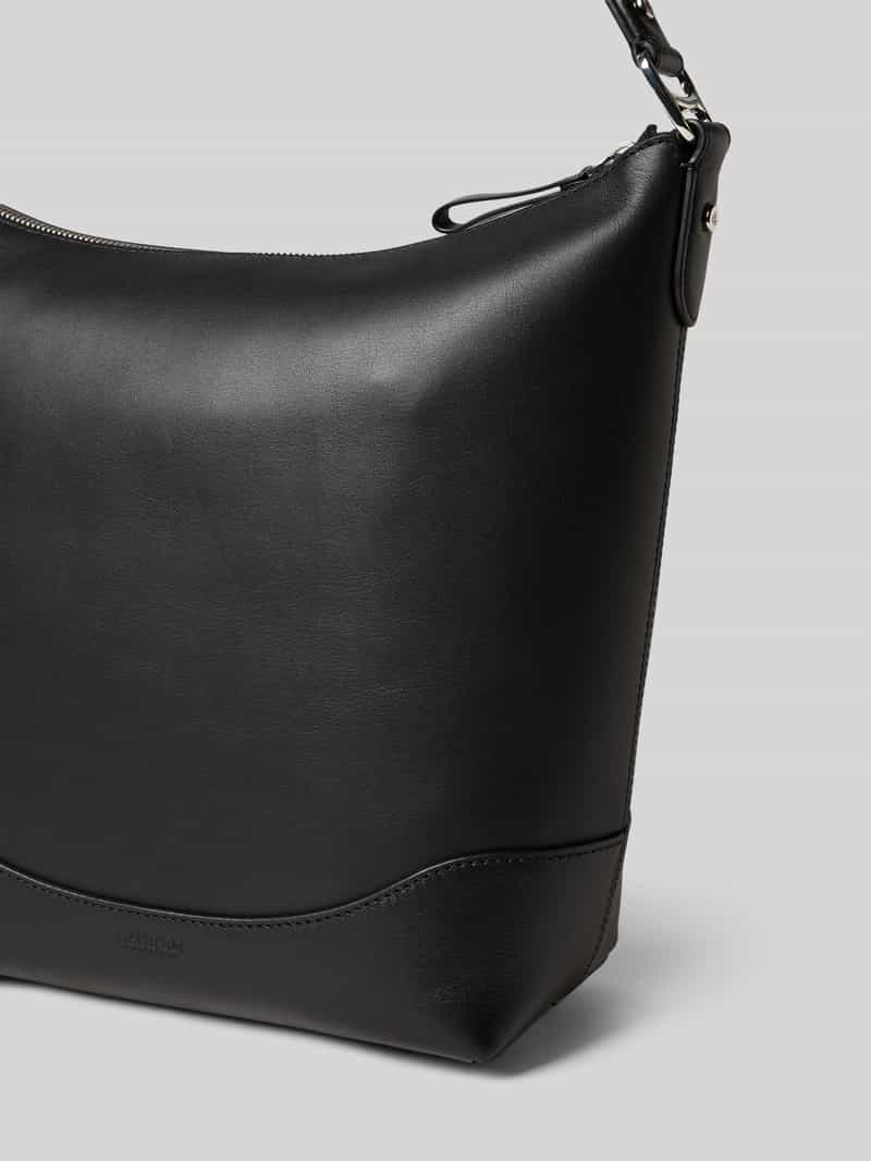 Lauren Ralph Lauren Leren handtas met siernaad