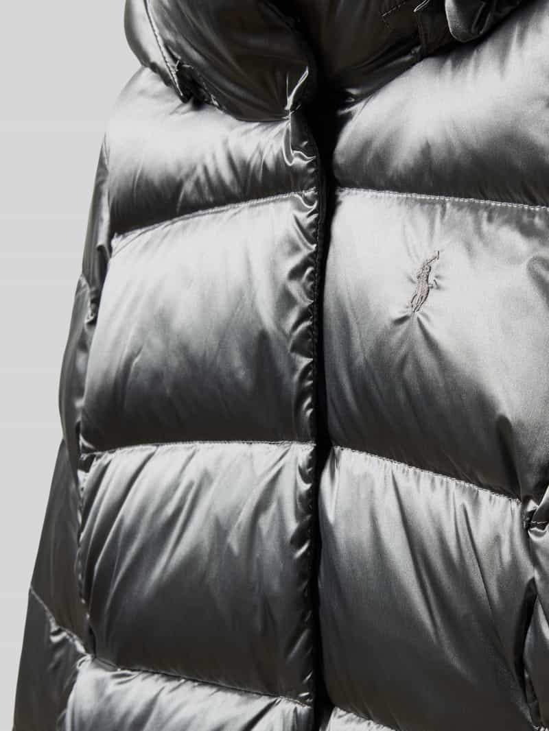 Polo Ralph Lauren Kids Gewatteerd jack in metallic model 'CELIA'